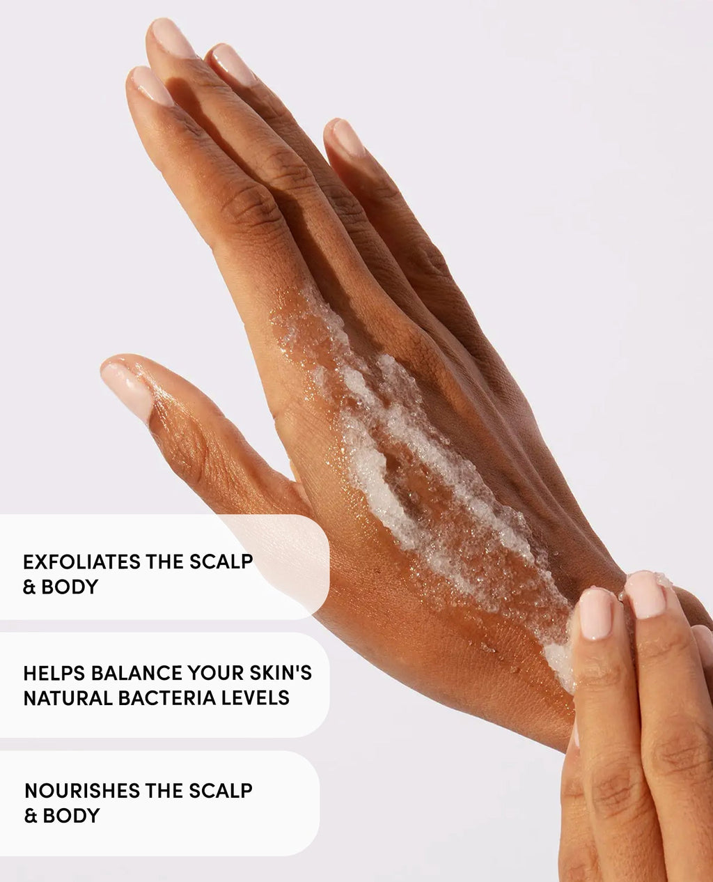 OUAI Scalp and Body Scrub Melrose Place details